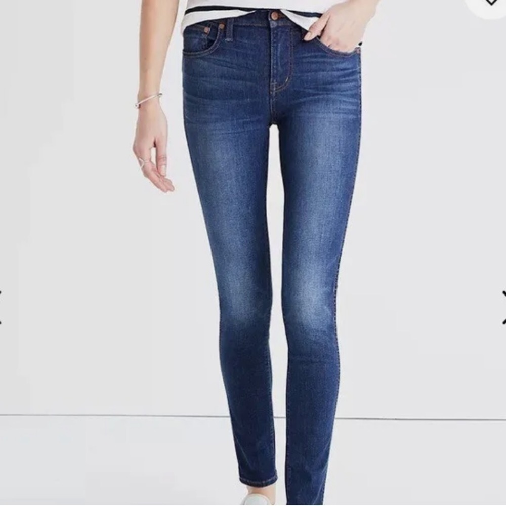 Madewell 9 inch high rise skinny jeans size 27